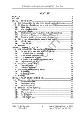 Luận văn Hệ thống tìm kiếm thông tin xuyên ngôn ngữ Việt – Anh – Hoa