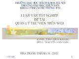 Luận văn Quản lý thư viện trên web