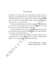 Luận văn Tìm hiểu chương trình bắt lỗi chính tả