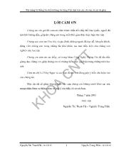 Luận văn Xây dựng hệ thống tìm kiếm thông tin tiếng Việt dựa trên các chỉ mục là các từ ghép