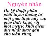 Bài giảng Định Tuyến sai