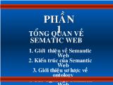 Bài giảng Tổng quan về sematic web