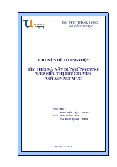 Chuyên đề Tìm hiểu và xây dựng ứng dụng web siêu thị trực tuyến với asp.net mvc