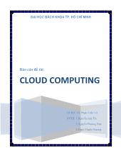 Đề tài Cloud computing