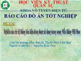 Đề tài Nghiên cứu các hệ thống báo hiệu đang được sử dụng trong mạng Viễn thông Việt Nam