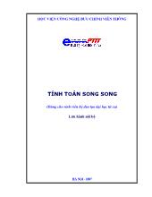 Giáo trình Tính toán song song