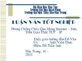 Luận văn Phòng chống cháy qua mạng internet – dựa trên giao thức tcp – ip