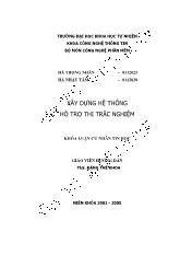 Luận văn Xây dựng hệ thống hỗ trợ thi trắc nghiệm