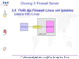 Bài giảng Firewall Server