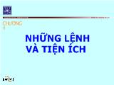 Bài giảng Những lệnh và tiện ích