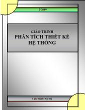 Giáo trình Phương pháp phân tích thiết kế hệ thống