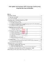 Tài liệu Kinh nghiệm dự thi sát hạch công nghệ thông tin cơ bản theo chuẩn kỹ năng được công nhận lẫn nhau với Nhật Bản
