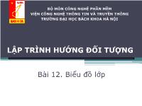 Bài giảng Biểu đồ lớp
