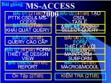 Bài giảng ms access 2000