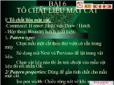Bài giảng Tô chất liệu mặt cắt