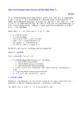 Cấu hình Exchange Client Access với ISA 2006