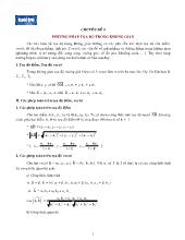 Chuyên đề 9: Phương pháp tọa độ trong không gian