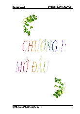 Đề tài Bước đầu nghiên cứu ảnh hưởng của ba kết hợp với NAA và 2,4-D lên mẫu cây lá Kim Ngân ( Lonicera japonica Thunb )
