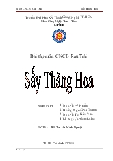 Đề tài Kỹ thuật sấy thăng hoa