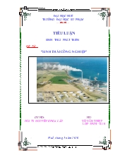 Đề tài Sinh thái công nghiệp