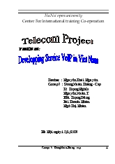 Đề tài Voice over Internet Protocol