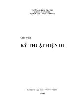 Giáo trình kỹ thuật điện di