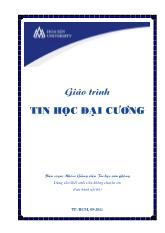 Giáo trình môn tin học đại cương: Giới thiệu windows