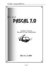 Giáo trình Pascal 7.0