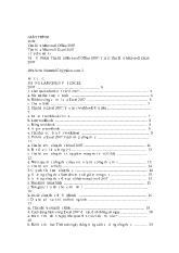 Giáo trình Tìm hiểu Microsoft Office 2007