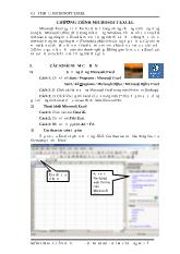 Giới thiệu chương trình Microsoft Excel