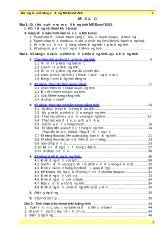 Hướng dẫn kỹ năng sử dụng Microsoft Excel 2003
