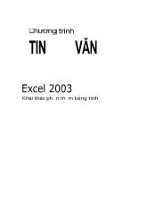 Hướng dẫn sử dụng Excel 2003