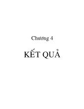 Kết quả nghiên cứu ở phụ nữ tiền mãn kinh