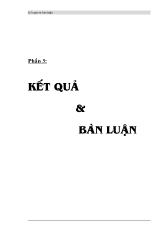 Kết quả và bàn luận về virus cúm A