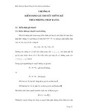 Kiểm định giả thuyết thống kê theo phương pháp bayes