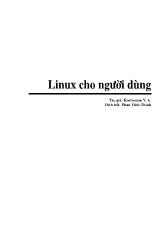 Linux cho nguời dùng