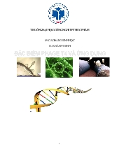 Luận án Đặc điểm phage T4 và ứng dụng