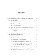 Luận văn Cách sử dụng phương pháp hàm Lyapunov dạng Razumikhin để nghiên cứu tính ổn định nghiệm của các phương trình vi phân và hệ phương trình có xung
