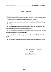 Luận văn Tính toán thiết kế hệ thống xử lý nước thải trại chăn nuôi khỉ, công suất 450m3/ngày đêm
