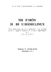 Tài liệu Nhập môn hệ điều hành linux