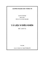 Tài liệu vi điều khiển pic 16f877a