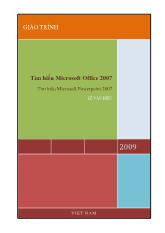 Tìm hiểu Microsoft Office 2007 - Lê Văn Hiếu
