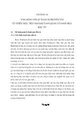 Ứng dụng thuật toán di truyền tối ưu nhiều mục tiêu giải bài toán quản lý danh mục đầu tư