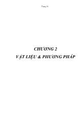 Vật liệu và phương pháp nghiên cứu xạ khuẩn