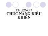 Bài giảng Chức năng điều khiển