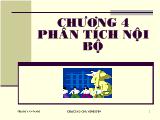 Bài giảng Phân tích nội bộ