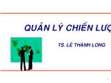 Bài giảng Quản lý chiến lược