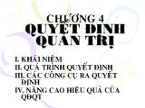 Bài giảng Quyết định quản trị