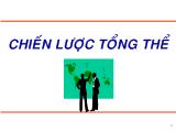 Bào giảng Chiến lược tổng thể