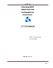 Đề tài Củ tinh bột và giá trị sử dụng